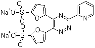Ferene disodium salt CAS 79551-14-7 Structure of Ferene disodium salt CAS 79551 14 7 - Ferene disodium salt CAS 79551-14-7