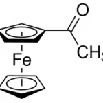 Structure of Acetylferrocene CAS 1271-55-2