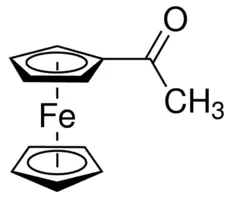 Structure of Acetylferrocene CAS 1271 55 21 - 2,5-bis(aminomethyl)furan CAS 2213-51-6