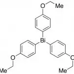 Structure of Tris(4-ethoxyphenyl)bismuthine CAS 90591-48-3
