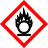 flame over circle - Hazard and Precautionary Statements