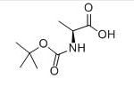 Structure of Boc-Ala-OH CAS 15761-38-3
