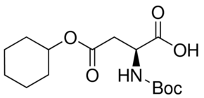Structure of Boc-Asp(OcHex)-OH CAS 73821-95-1