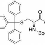 Structure of Boc-Cys(Trt)-OH CAS 21947-98-8