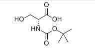 Structure of Boc-D-Ser-OH CAS 6368-20-3