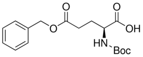 Structure of Boc-Glu(OBzl)-OH CAS 13574-13-5