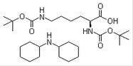 Structure of Boc-Lys(Boc)-OH DCHA CAS 15098-69-8