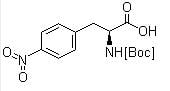 Structure of Boc-Phe(4-NO2)-OH CAS 33305-77-0