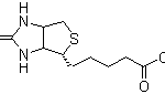 Structure of D-Biotin CAS 58-85-5