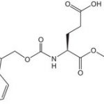 Structure of FMOC-GLU-OBZL CAS 122350-52-1
