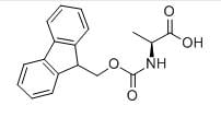 Structure of Fmoc-Ala-OH CAS 35661-39-3
