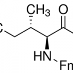 Structure of Fmoc-Ile-OH CAS 71989-23-6