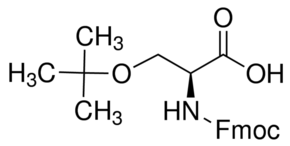 Structure of Fmoc-Ser(tBu)-OH <span class="caps">CAS</span> 71989-33-8 Structure of Fmoc-Ser(tBu)-OH CAS 71989-33-8