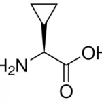 Structure of L-Cyclopropylglycine CAS 49606-99-7
