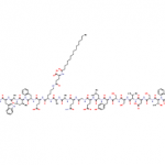 Structure of LiraglutideAcetate CAS 204656-20-2
