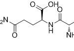 Structure of N-L-alanyl-L-glutamine CAS 39537-23-0