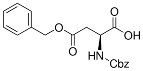 Structure of Z-Asp(OBzl)-OH <span class="caps">CAS</span> 3479-47-8 Structure of Z-Asp(OBzl)-OH CAS 3479-47-8