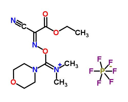 structure of COMU CAS 1075198-30-9 COMU CAS 1075198-30-9