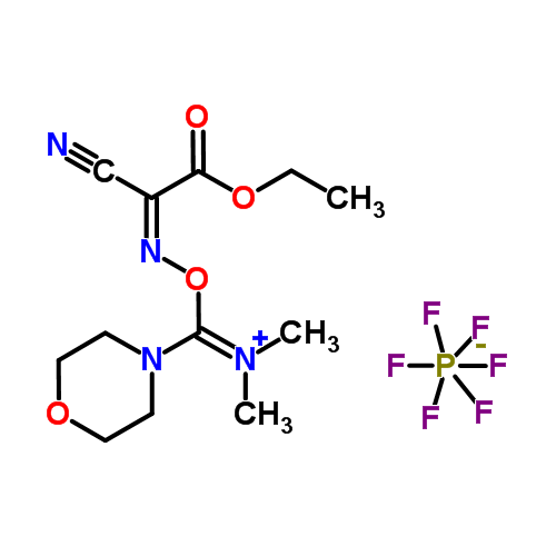 structure of COMU CAS 1075198 30 9 - OxymaPure CAS 3849-21-6