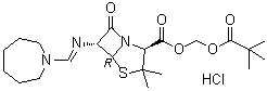 structure of Pivmecillinam hydrochloride CAS 32887 03 9 - Lomefloxacin hydrochloride CAS 98079-52-8