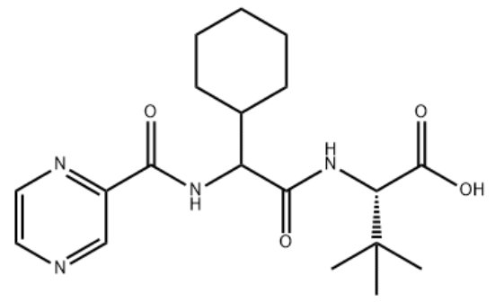 (2S)-2-Cyclohexyl-N-(2-pyrazinylcarbonyl)glycyl-3-methyl-L-valine CAS 402958-96-7