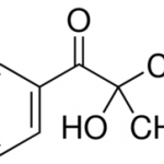 structure of 2-Hydroxy-2-methylpropiophenone CAS 7473-98-5
