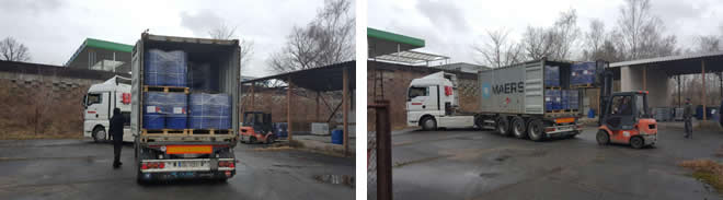 Packing and Shipping of Methyltrichlorosilane(MTCS) CAS 75-79-6(2)