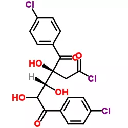 Structure of 1 Chloro 35 di4 chlorbenzoyl 2 deoxy D ribose CAS 3601 90 9 - HOME