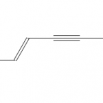 Structure of 1-chloro-6,6-dimethyl-2-heptyene-4-alkyne CAS 126764-17-8