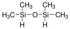Structure of 1,1,3,3-Tetramethyldisiloxane CAS 3277-26-7