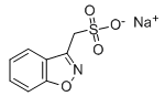 Structure of 1,2-Benzisoxazole-3-methanesulfonic acid sodium salt CAS 73101-64-1