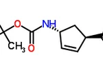 Structure of (1R,4R)-4-(Boc-amino)cyclopent-2-enecarboxylicacid CAS 298716-03-7