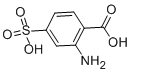 Structure of 2-Amino-4-sulfobenzoic acid CAS 98-43-1