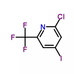 Structure of 2 CHLORO 4 IODO 6 TRIFLUOROMETHYLPYRIDINE CAS 205444 22 0 - 3-BROMO-5-FLUORO-2-METHOXYPYRIDINE CAS 884494-81-9