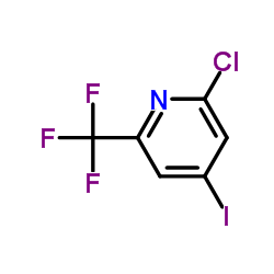 Structure of 2 CHLORO 4 IODO 6 TRIFLUOROMETHYLPYRIDINE CAS 205444 22 0 - GW3965 HCl CAS 405911-17-3