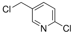 Structure of 2-Chloro-5-chloromethylpyridine CAS 70258-18-3