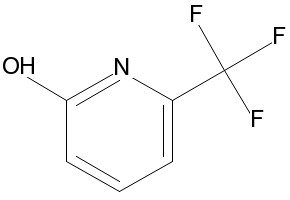 Structure of 2-Hydroxy-6-trifluoromethylpyridine <span class="caps">CAS</span> 34486-06-1 Structure of 2-Hydroxy-6-trifluoromethylpyridine CAS 34486-06-1
