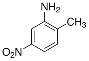 Structure of 2-Methyl-5-nitroaniline CAS 99-55-8