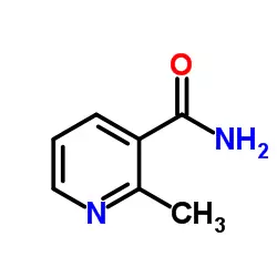 Structure-of-2-Methyl-nicotinamide-CAS-58539-65-4