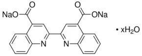 Structure of 22 Biquinoline 44 dicarboxylic acid disodium salt CAS 979 88 4 - (2E,4R)-4-[(1R,3aS,4E,7aR)-4-[(2E)-2-[(3S,5R)-3,5-Bis[[(tert-butyl)dimethylsilyl]oxy]-2-methylenecyclohexylidene]ethylidene]octahydro-7a-methyl-1H-inden-1-yl]-1-cyclopropyl-2-penten-1-one CAS 112849-17-9