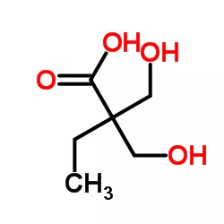 Structure of 22 Bishydroxymethylbutyric acidDMBA CAS 10097 02 6 - 1,2,3,4,5-Pentamethylcyclopentadiene CAS 4045-44-7