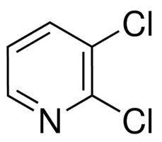 Structure of 2,3-Dichloropyridine CAS 2402-77-9