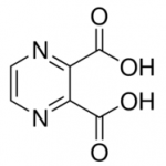Structure of 2,3-Pyrazinedicarboxylicacid CAS 89-01-0