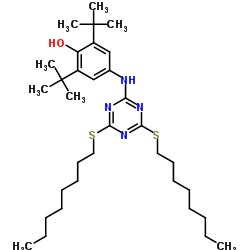 Structure of 24 Bisoctylthio 6 4 hydroxy 35 di tert butylanilino 135 triazine CAS 991 84 4 - Acridine series photoinitiator CAS WI-DAP-701