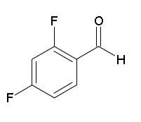 Structure of 24 Difluorobenzaldehyde CAS 1550 35 2 - 2,4-Difluorobenzaldehyde CAS 1550-35-2