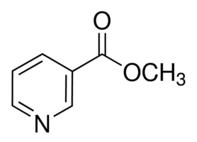 Structure of 3-Picolinicacidmethylester CAS 93-60-7