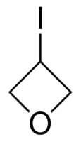 Structure of 3-iodooxetane CAS 26272-85-5