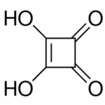 Structure of 3,4-Dihydroxy-3-cyclobutene-1,2-dione CAS 2892-51-5