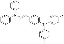 Structure of 4 Bis4 methylphenylaminobenzaldehyde 11 diphenyl hydrazone CAS 83992 95 4 - 1,2,3,4,5-Pentamethylcyclopentadiene CAS 4045-44-7