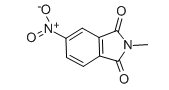 Structure of 4-Nitro-N-methylphthalimide CAS 41663-84-7